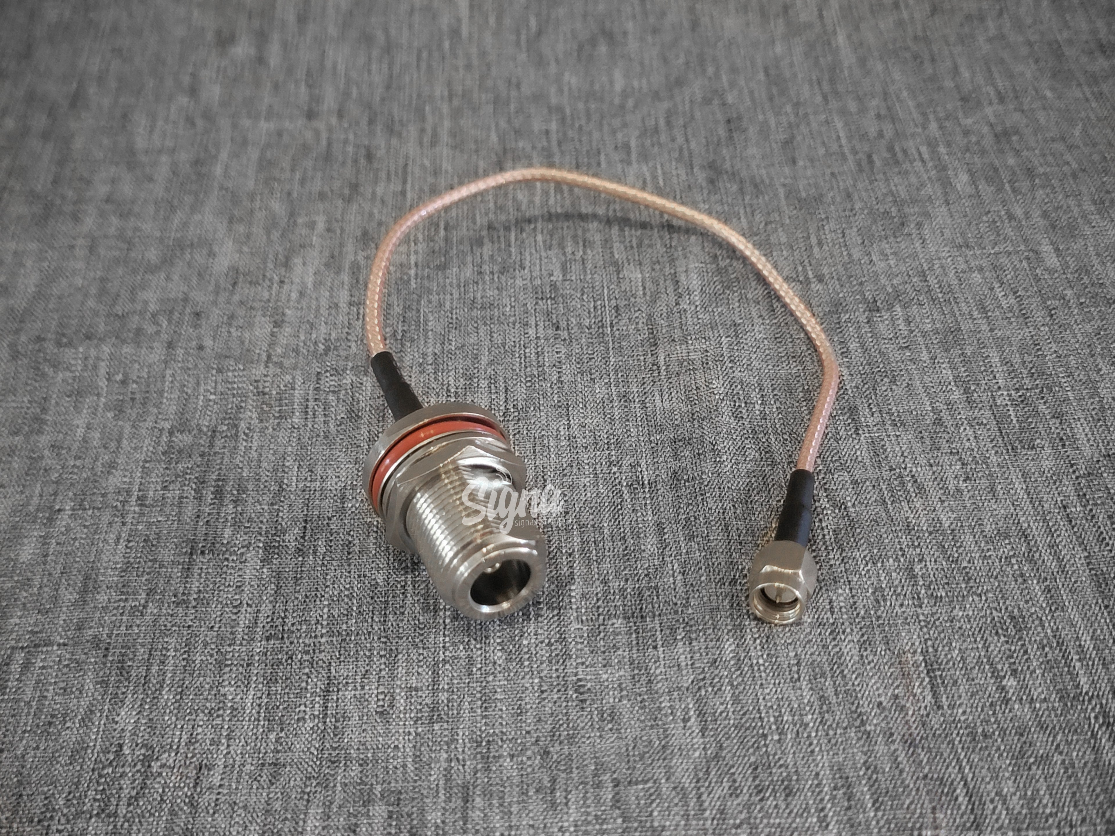 Signa N Female to SMA Male Bulkhead Adapter Cable (RG316)