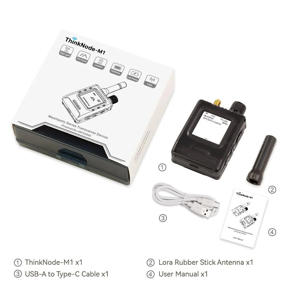 ThinkNode M1 Meshtastic GPS Communicator
