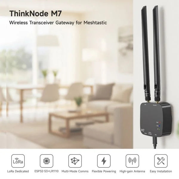 ThinkNode M7 Meshtastic PoE Gateway - 915 MHz