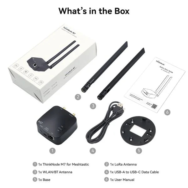 ThinkNode M7 Meshtastic PoE Gateway - 915 MHz